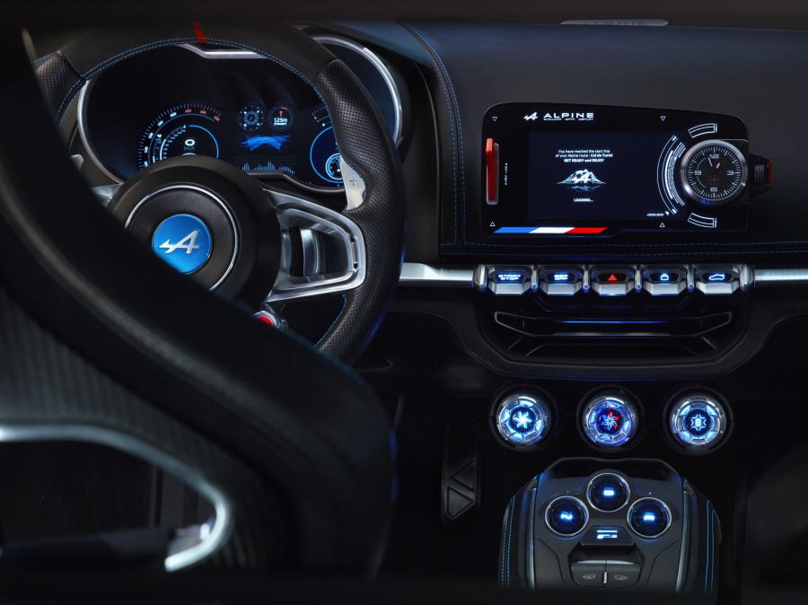 Интерьер Alpine Vision Concept 2016 года  (фото 14 из 47)